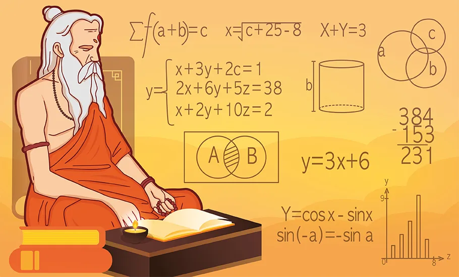 Vedic Mathematics learning illustration